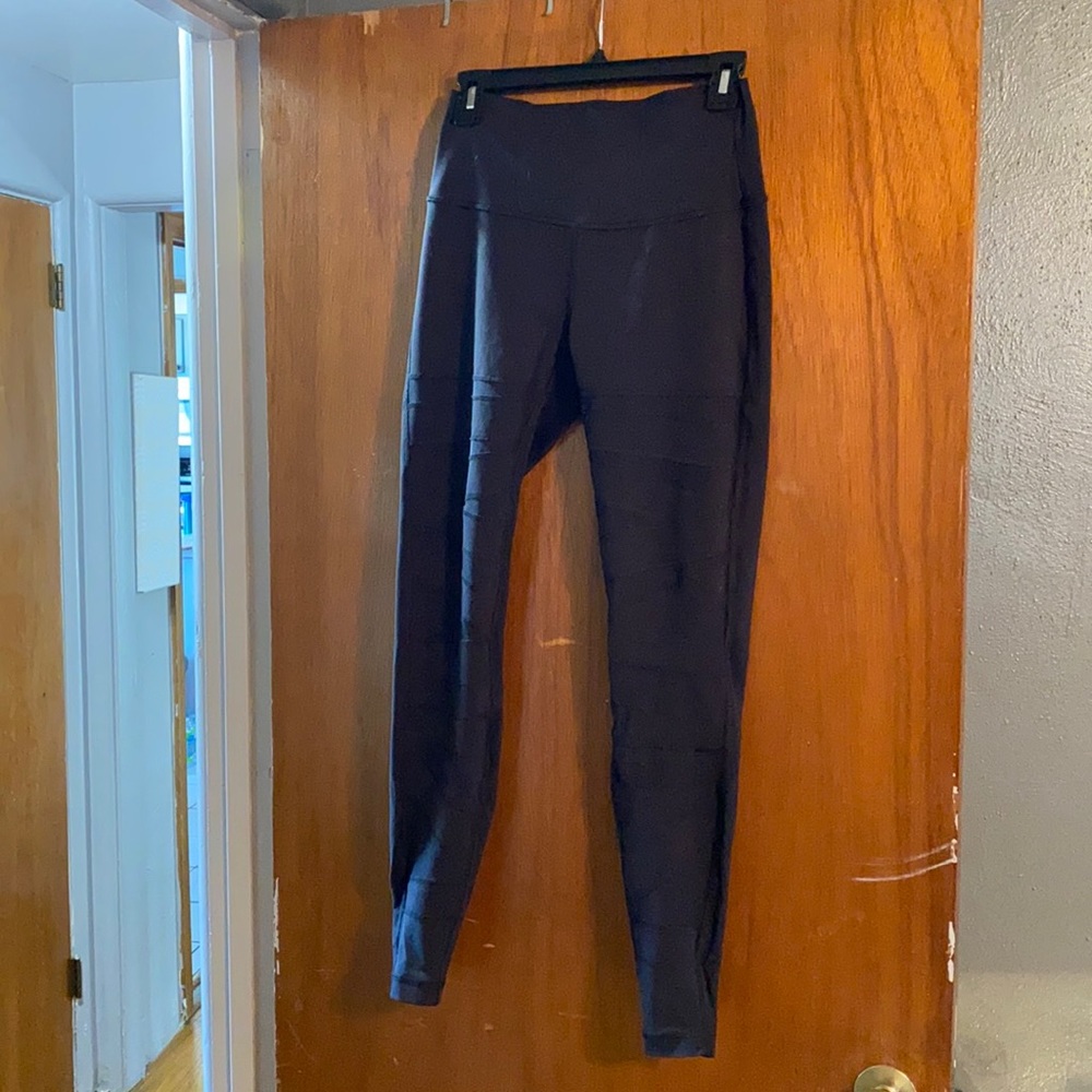 Lululemon Wunder Under Mesh Zig Zag Leggings - image 1